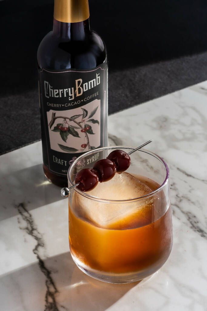 Cherry Bomb Manhattan Recipe - Absinthia's Bottled Spirits