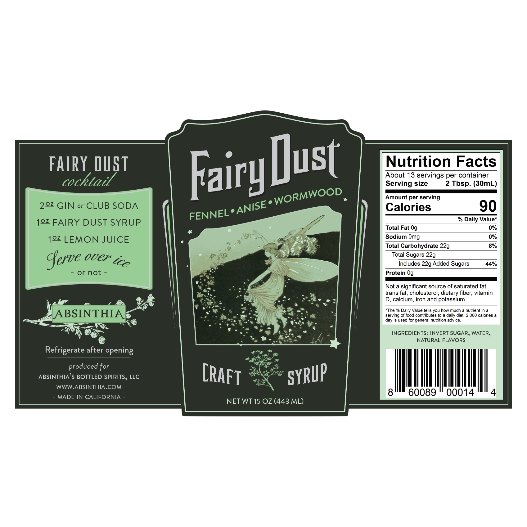 Green Fairy Dust - Stitchery X-Press