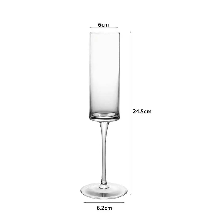 Free Shipping 4PCS 160ml Champagne Flute Glasses Cocktail Glasses Elegant Designed Hand Blown, Lead Free, Champagne Cups