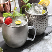 530ML Unique Moscow Mule Copper Mug Handcrafted 304 Stainless Steel Cup Cocktail Glass Premium Gift For Drink Lovers