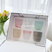 Colorful Glass Crystal Whiskey Glass - Free Shipping!