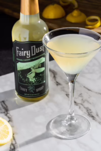 Fairy Dust Craft Mixer Mocktail for Dry January