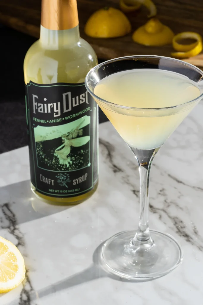 Fairy Dust Craft Mixer Mocktail for Dry January