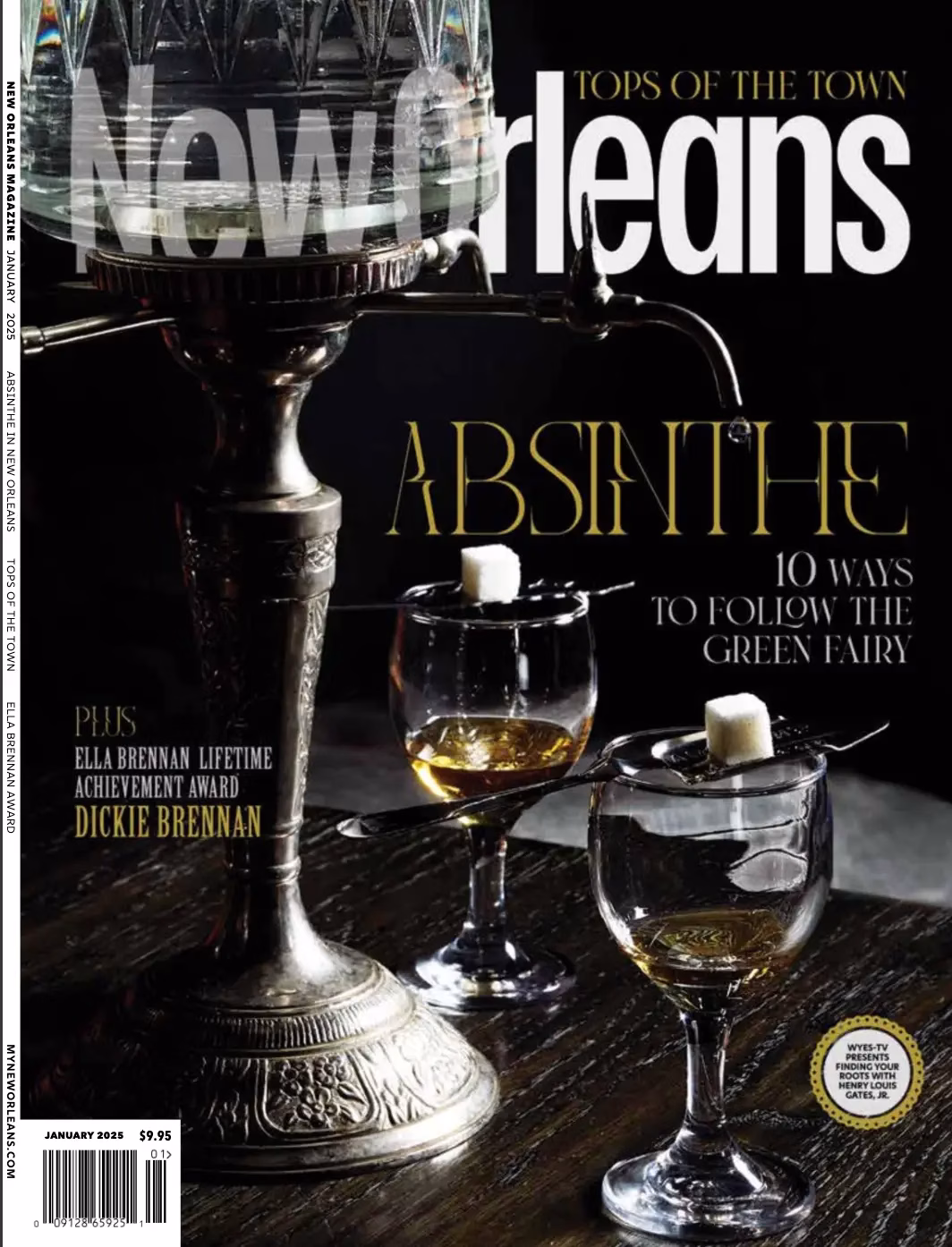 New Orleans Magazine Cover Absinthe