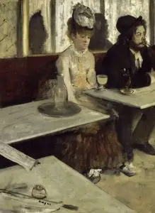 Degas painting Absinthe Drinker Paris