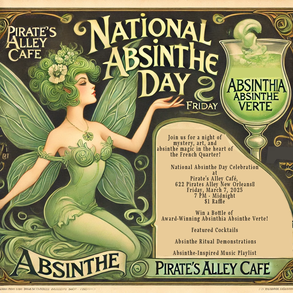 National Absinthe Day Celebration 2025 with Absinthia