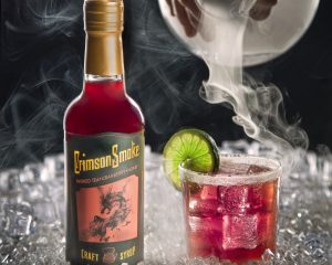 Crimson Smoke Tart cranberries, wildflower honey, and lapsang souchong tea. Earthy, smoky, and unforgettable.