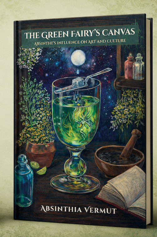 The Green Fairy's Canvas, written by Absinthia Vermut